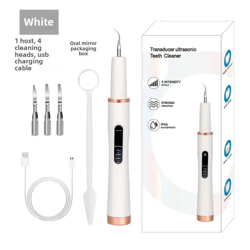 Dog Cat Ultrasonic Dental Scaler Tooth Stone Remover Tool