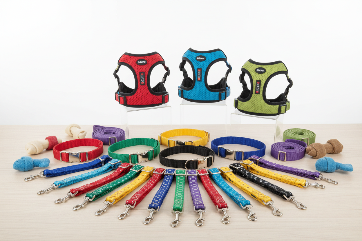 Collars, Leashes & Harnesses