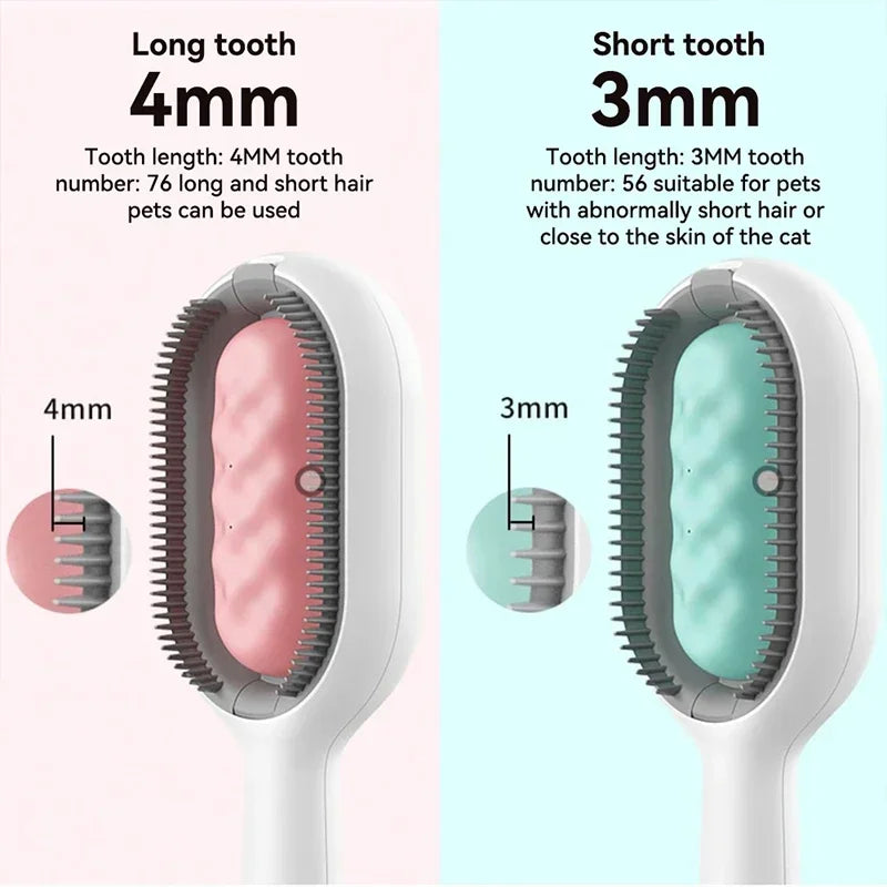 Cat Comb Brush For Pets Hair Remover And Grooming Tool