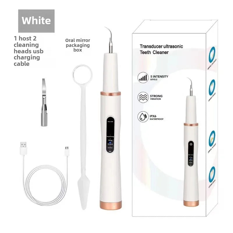 Dog Cat Ultrasonic Dental Scaler Tooth Stone Remover Tool