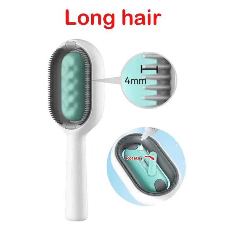 Cat Comb Brush For Pets Hair Remover And Grooming Tool