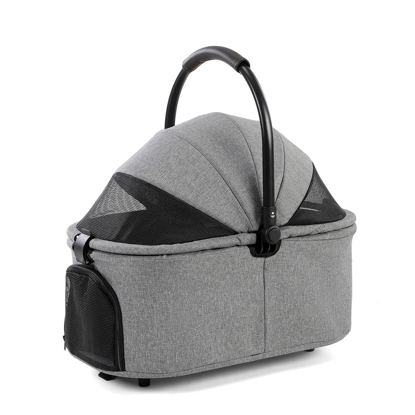 3 in 1 Pet Stroller with Removable Carrier, Folding Stroller for Small/Medium Dogs and Cats, Waterproof, All-Terrain, with Sun S