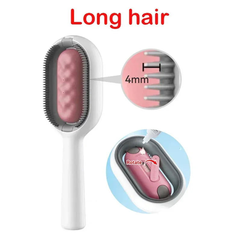 Cat Comb Brush For Pets Hair Remover And Grooming Tool