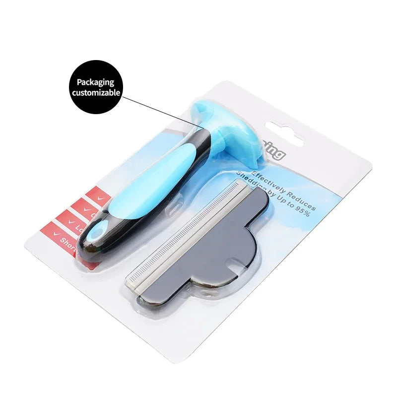 Stainless Steel Pet Dematting Comb For Dogs And Cats