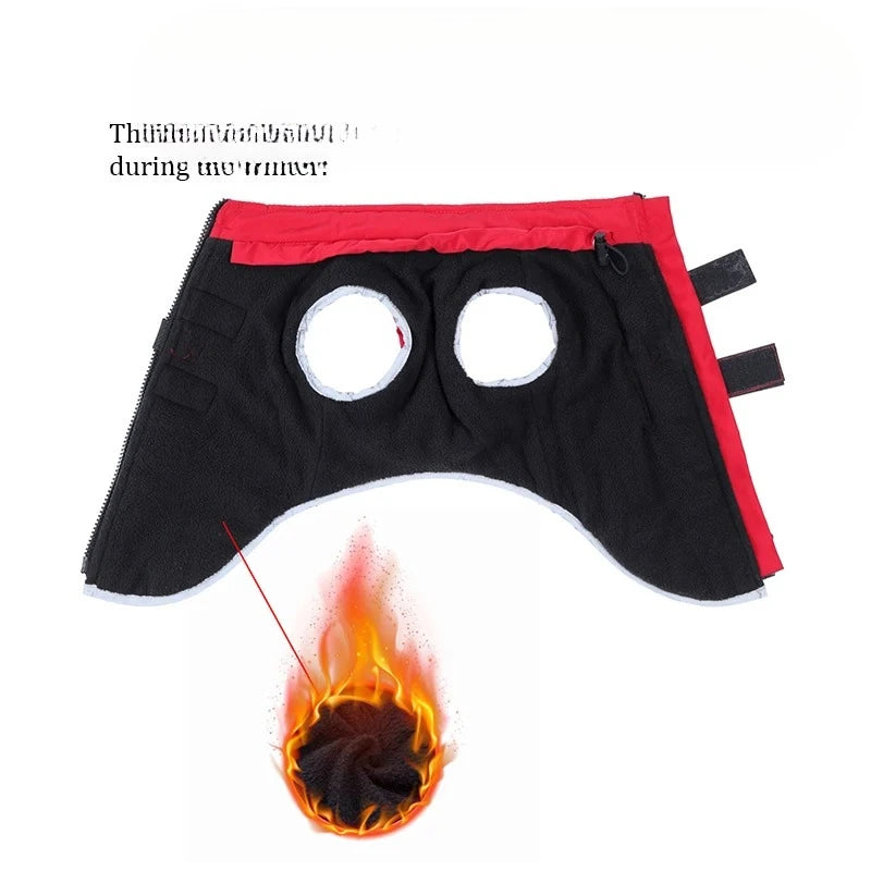 Warm Fleece Dog Personalized Waterproof Winter Clothes for Small Medium Large Dogs Pet Clothing Jackets Dog Accessories