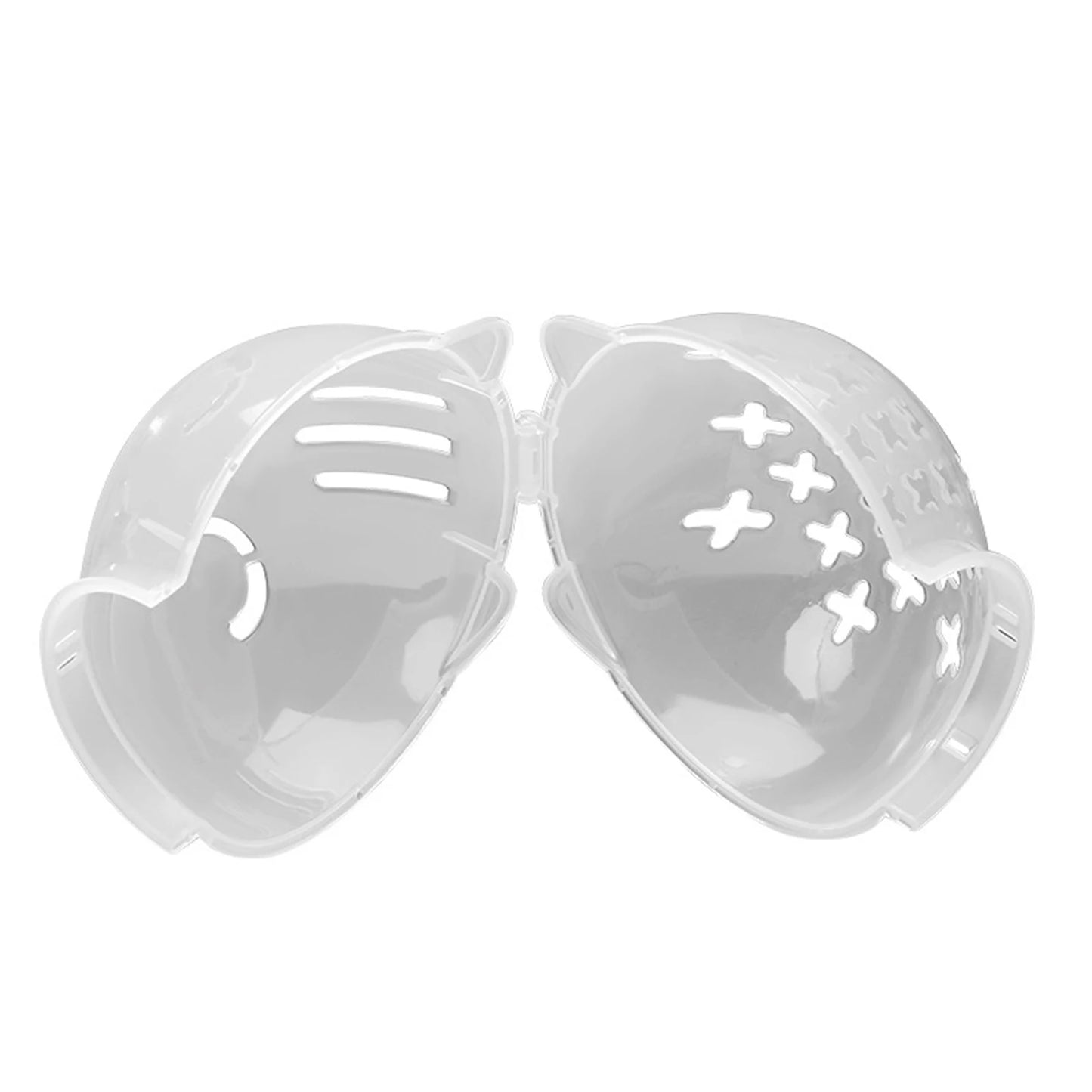 Breathable Cat Muzzle Hood Anti Bite For Safe Grooming