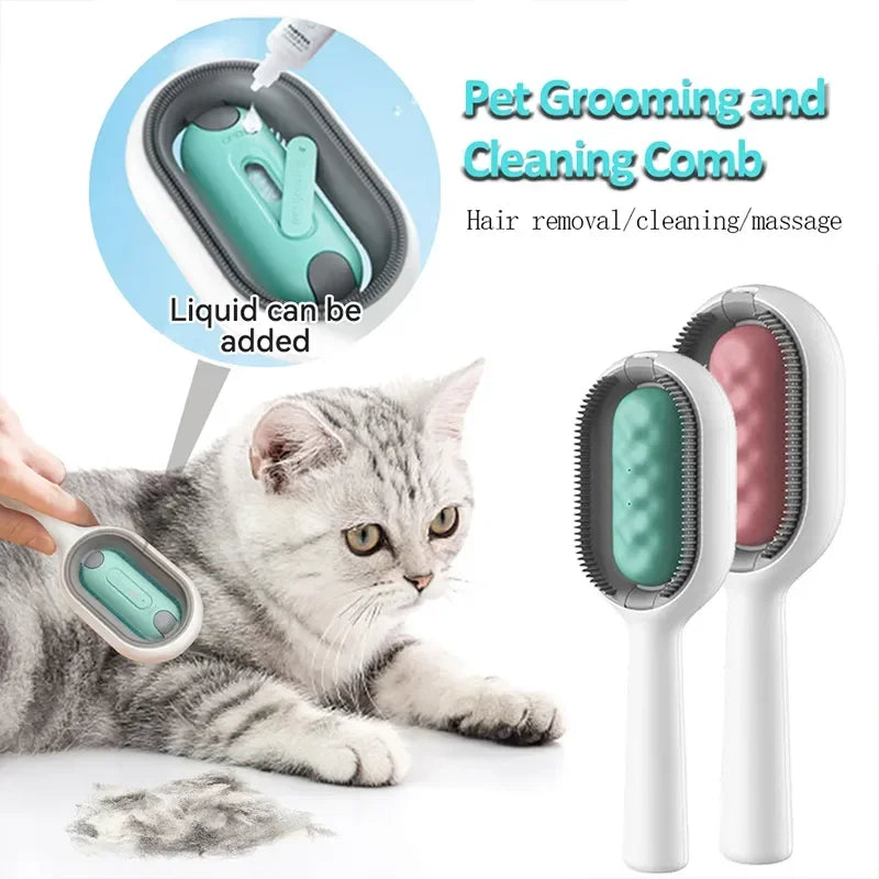 Cat Comb Brush For Pets Hair Remover And Grooming Tool